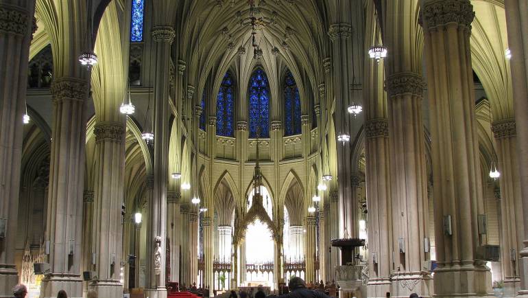 Ich fliege wieder in die St. Patricks Cathedral nach New York
